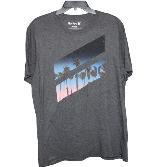 Hurley Other - Hurley Sunset/Palm Trees Shirt